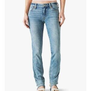 Lucky Brand Women's Sweet Mid Rise  Straight Leg Jeans Size 16 New With Tags